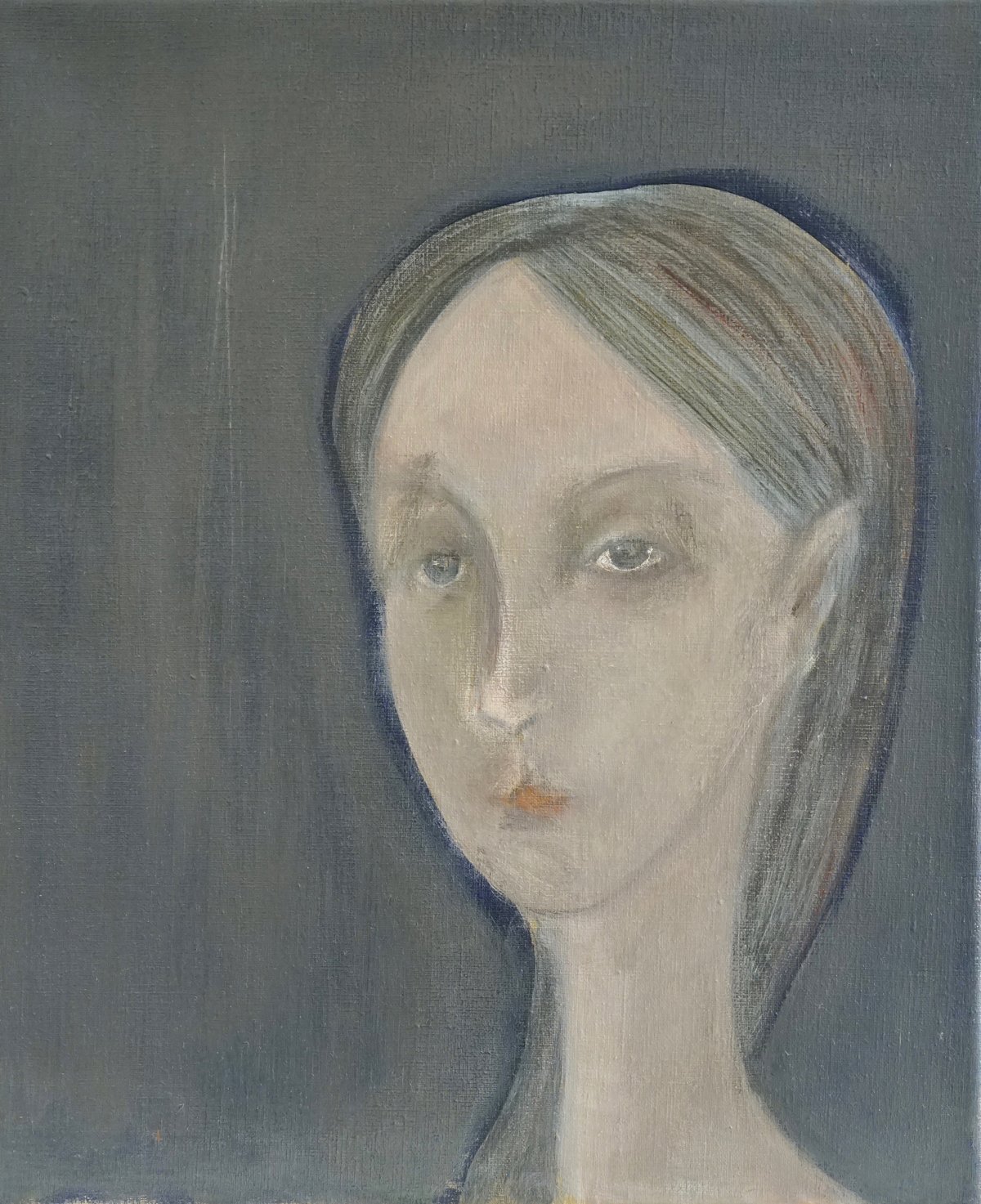 Maria I 40 x 31 cm Tempera/Öl auf Leinwand, 2021